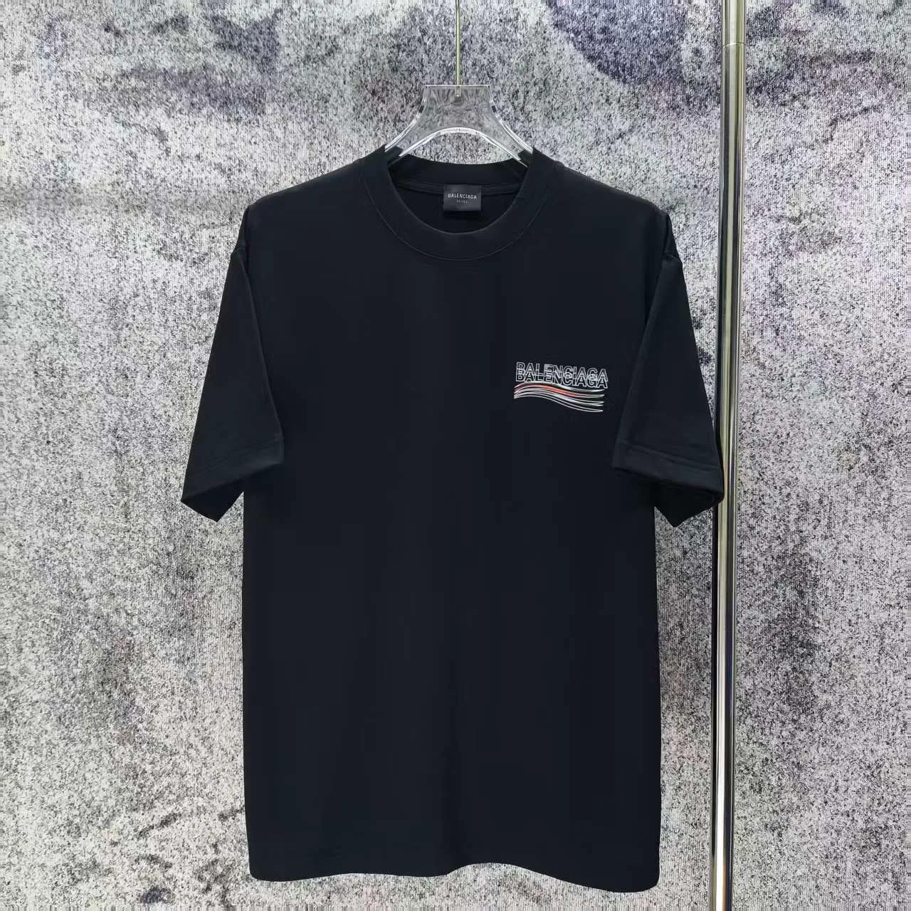 Bal* 2026 New Arrival logo t Same Style Size S M L XL XXL Black White